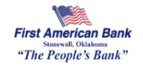 First American Bank Stonewall, OK